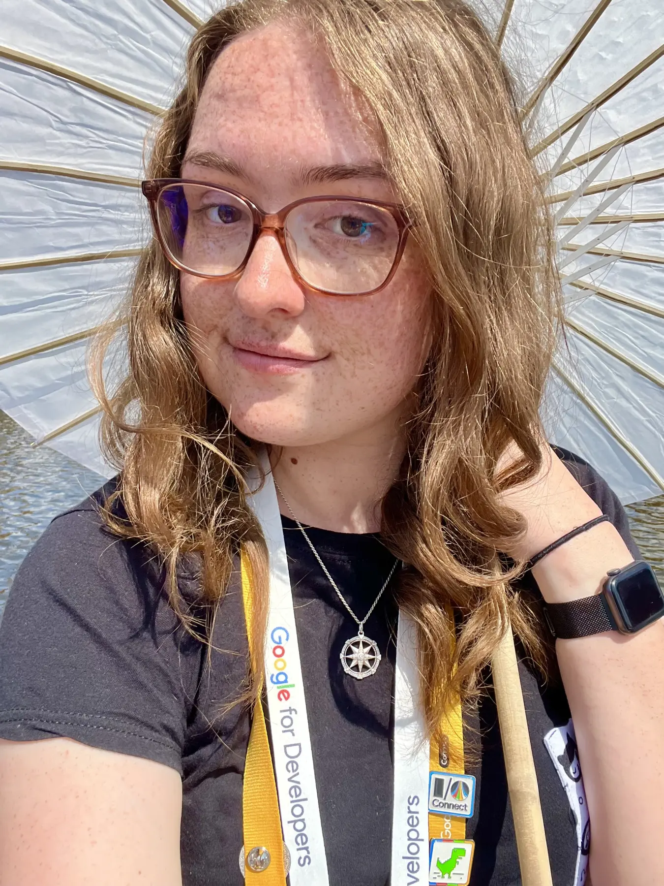 Ramona Schwering at Google I/O Connect